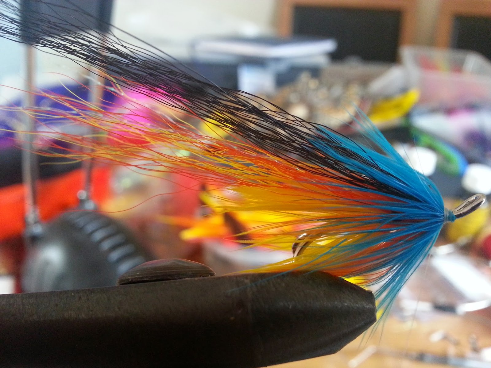 Salmon Fly How Do I Tie / How To Tie A Kinermony Killer Flamethrower