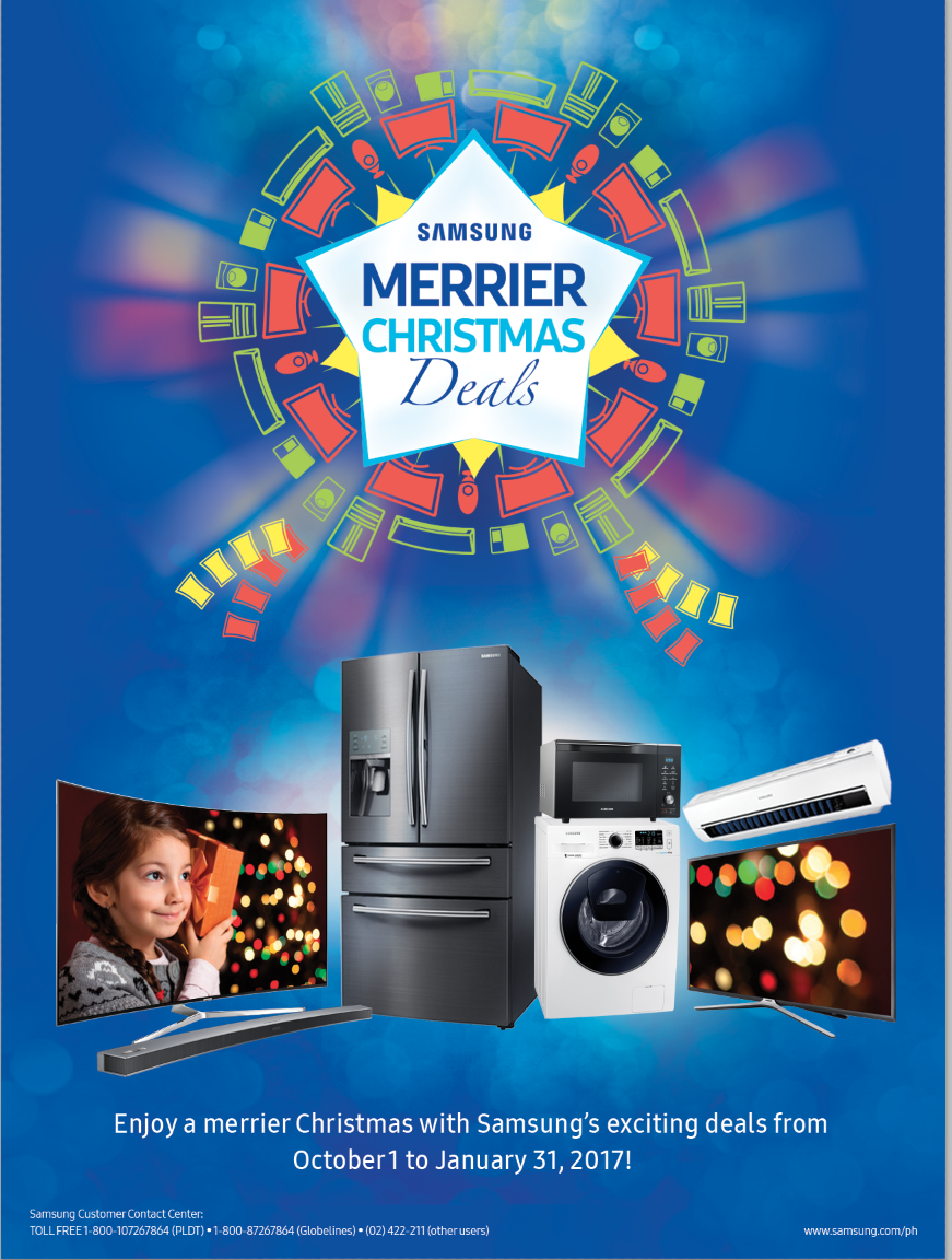 Samsung kicks off the holiday season with Merrier Christmas Deals for
