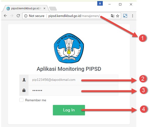 APLIKASI PROGRAM INDONESIA PINTAR (PIP) PAUD TAHUN APLIKASI PROGRAM INDONESIA PINTAR (PIP) PAUD TAHUN