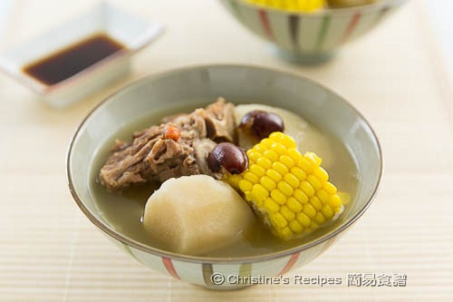 山藥排骨杞子湯 Chinese Yam Goji and Pork Ribs Soup02