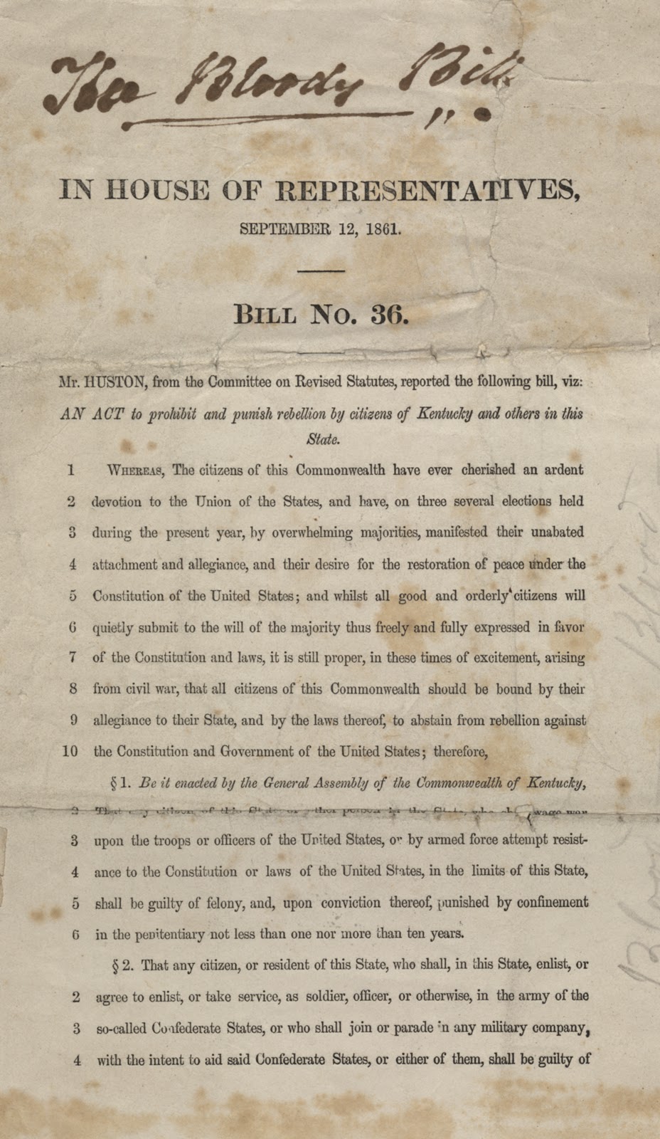 Random Thoughts on History July 2012