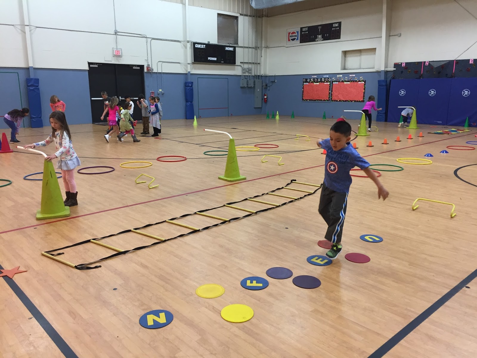 JUMP, HOP, & LEAP and VOLLEYBALL!