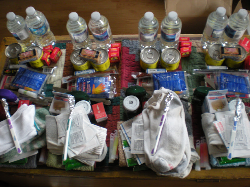 Remembrances Emergency planning the evacuation bag