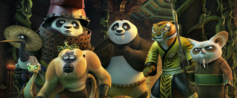 cast of kung fu panda 3