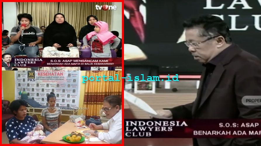 Di ILC, Korban Asap Riau Ini Menyebut PKS Sebanyak 16 Kali