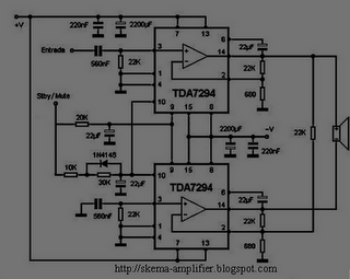 150W BRIBGE AMPLIFIER WITH TDA 7294 CIRCUIT DIAGRAM ~ Circuit Diagram Blog