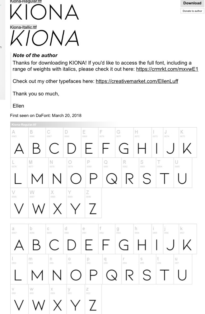 Typeface