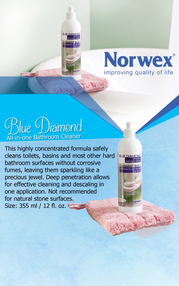 Cleaning Chemical Free Norwex Blue Diamond