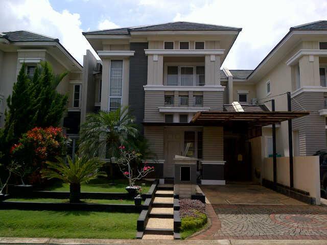 Model rumah minimalis 2 lantai tampak depan