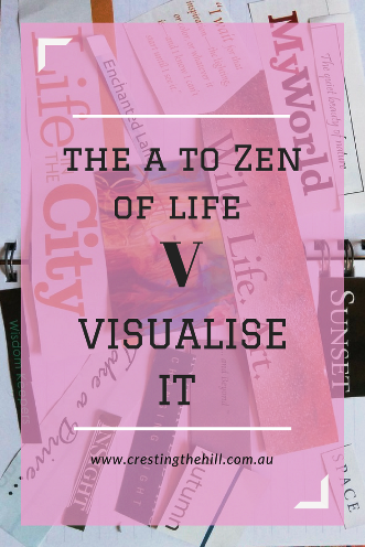 #AtoZChallenge - 2018 and V for Visualise it and focus