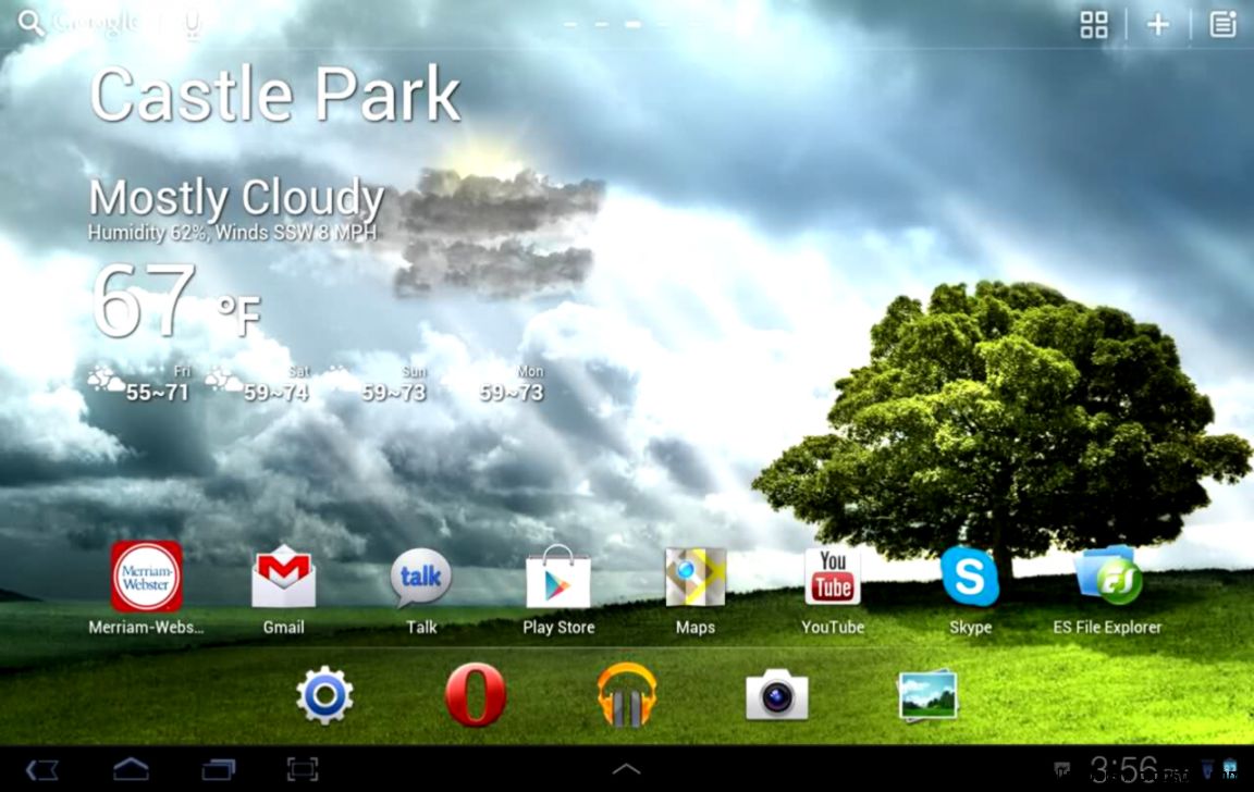 PORTP51XX Asus Day Scene Live Wallpaper …  Samsung Galaxy Tab