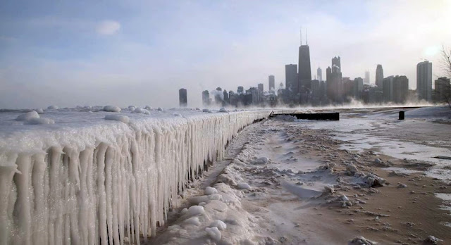 Chicago se enfrenta a la temperatura más helada de su historia