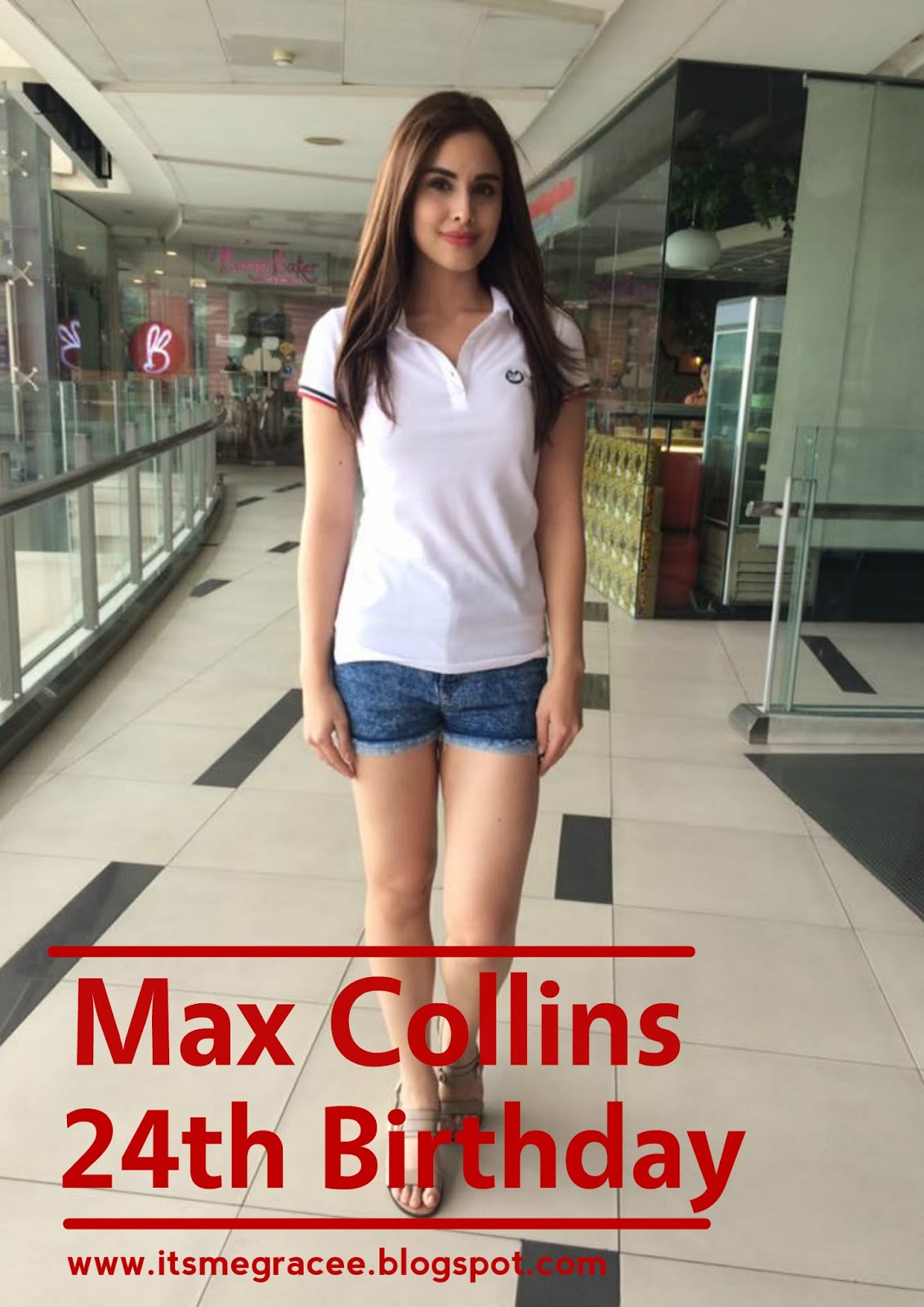 Max Collins Celebrated her 24th Birthday with her Fans plus her new