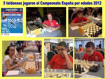 5 teldenses jugaron el Campeonato de España por edades 2012