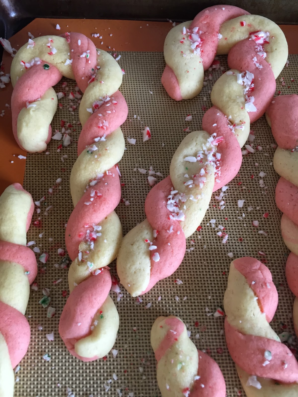 menu managed Sugar Cookie Candy Cane Cookies
