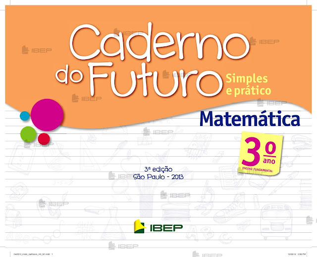 Caderno Do Futuro Matematica 3 Ano Para Imprimir