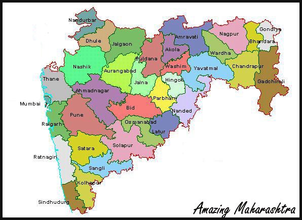 Maharashtra Map In Urdu Maharashtra - Amazing Maharashtra