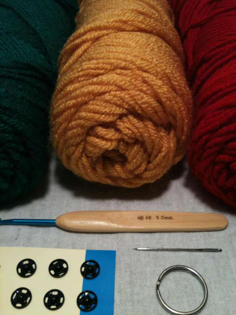 This Bee's Honey Guitar Pick Holder Keychain FREE Crochet Pattern!