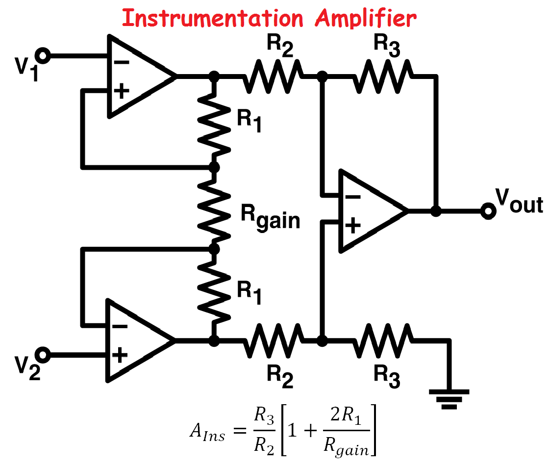 ELEKTRONIQZ ECE Instrumentation Amplifier