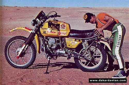 1979 Paris Dakar Moto Guzzi V50