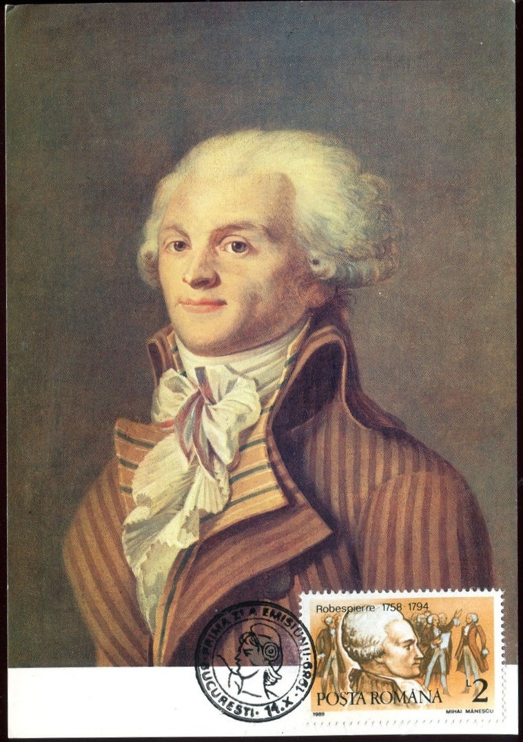 Napoléon Art et Philatélie Robespierre, Maximilien de (17581794)