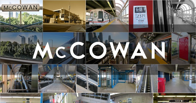 Photo gallery for McCowan station