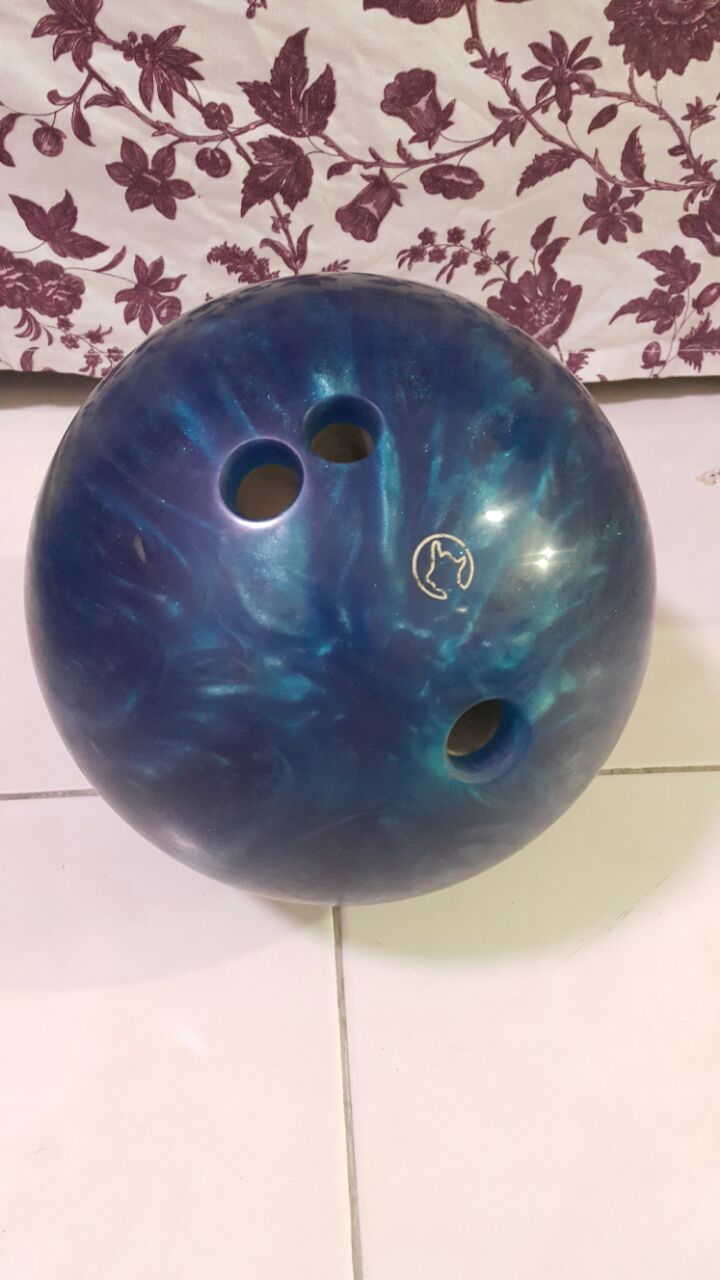 KEDAI BOWLING ONLINE POLYESTER BOWLING BALL COLUMBIA WD 10 LB+