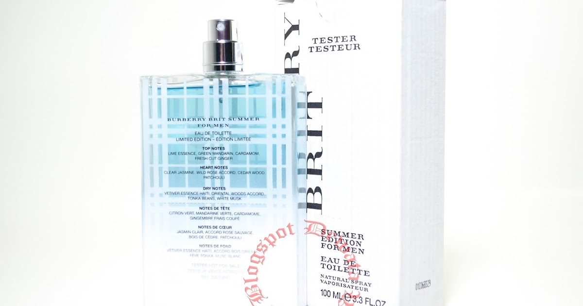 burberry brit summer for him