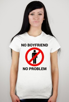 koszulka No boyfriend no problem