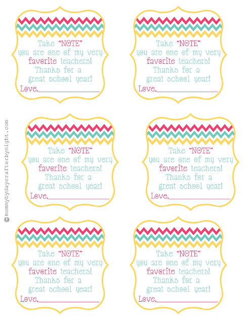 Teacher Gift Idea Free Printable Teacher Appreciation Skip To My Lou