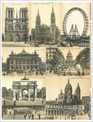 Vintage Paris Postcards