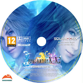 Final Fantasy x/x2 hd remaster Disk Label