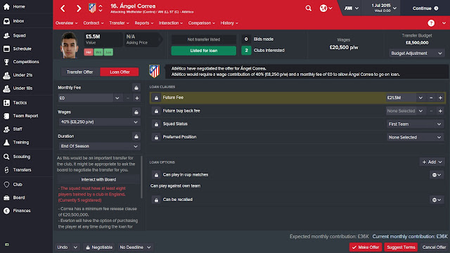 Save money on Football Manager