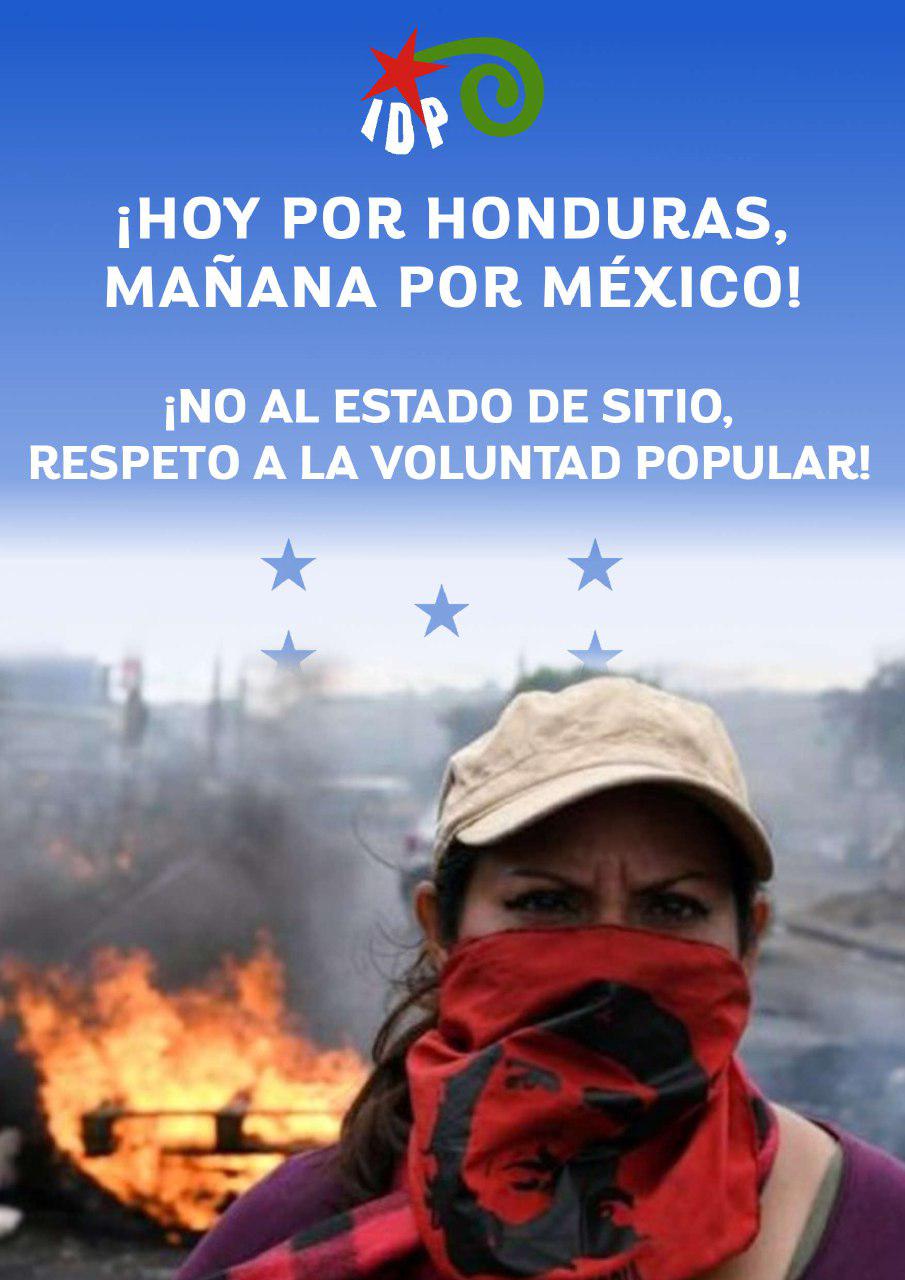 HOY POR HONDURAS, MAÑANA POR MÉXICO