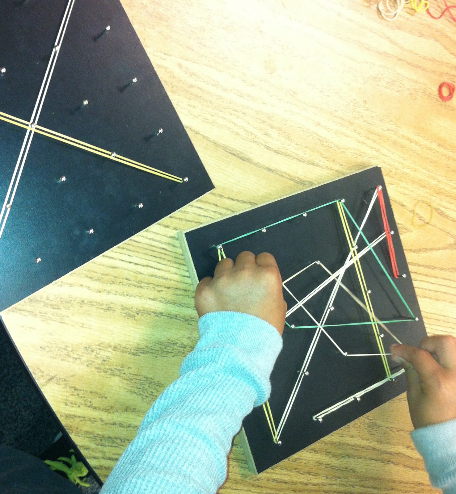 Geoboards Crayons and Whimsy