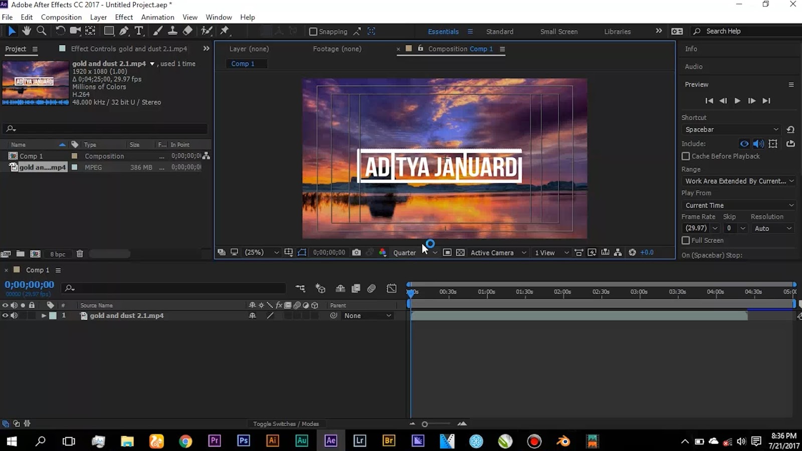 adobe after effects cc 2017 crack only download