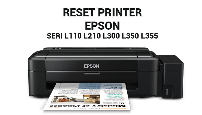 how to reset epson printer