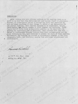 UFO Incident Damon, Texas Report To FTD (3) 9-10-1965