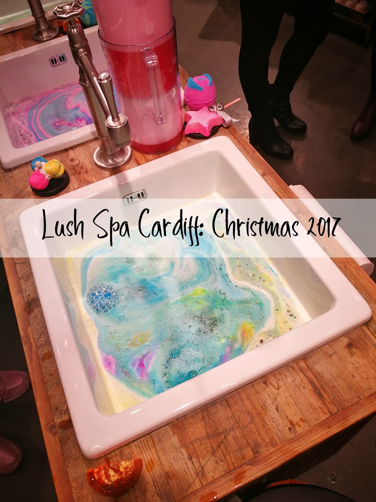 Lush Spa Cardiff: Christmas 2017
