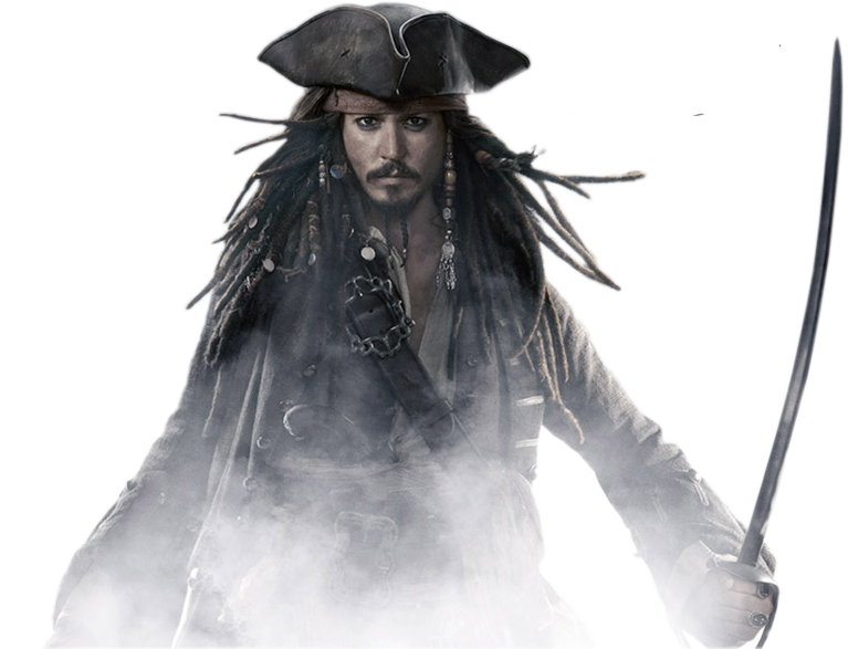 PNG Jack Sparrow (Pirates of the