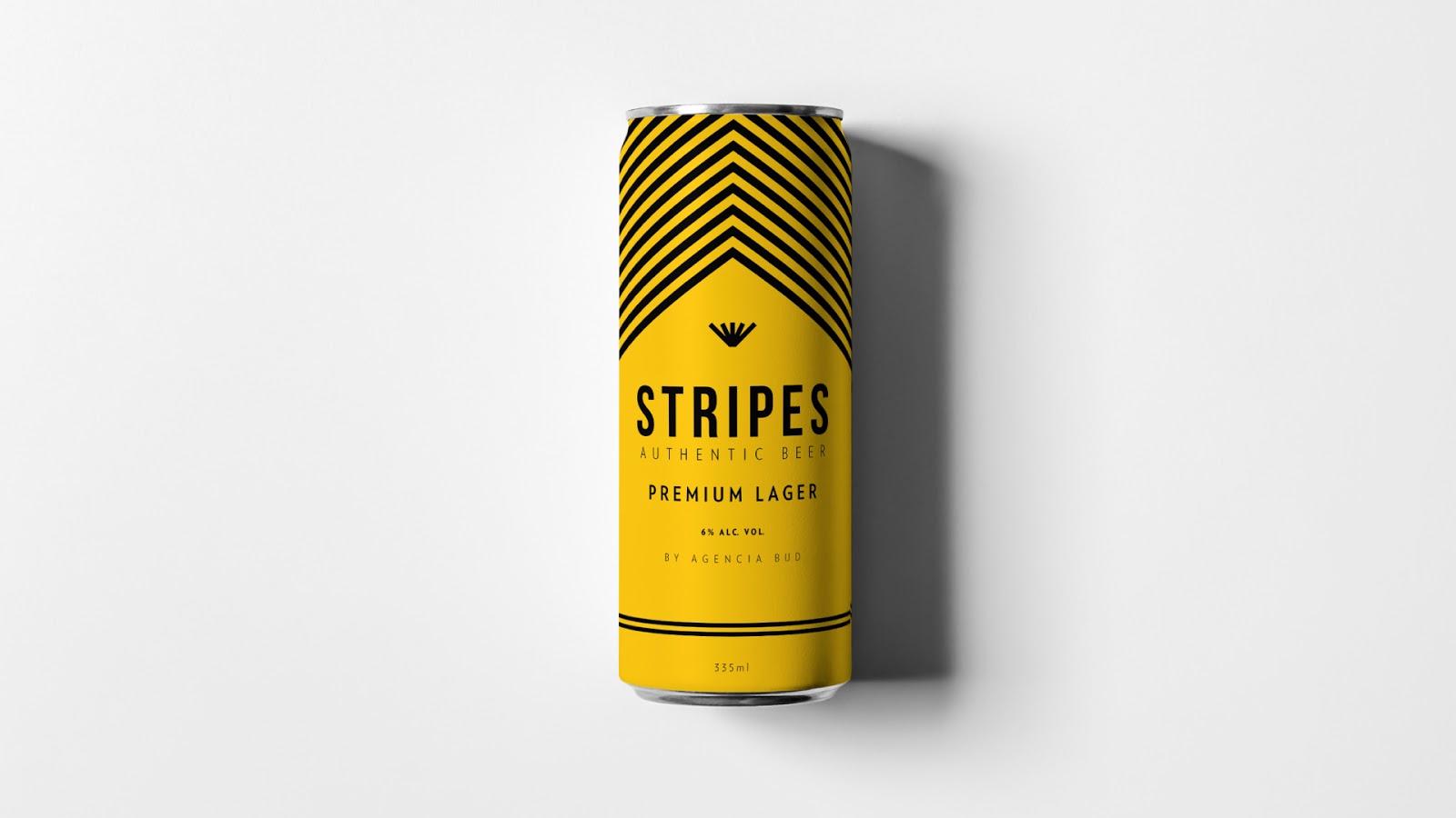 Stripes Authentic Beer on Packaging of the World Creative Package