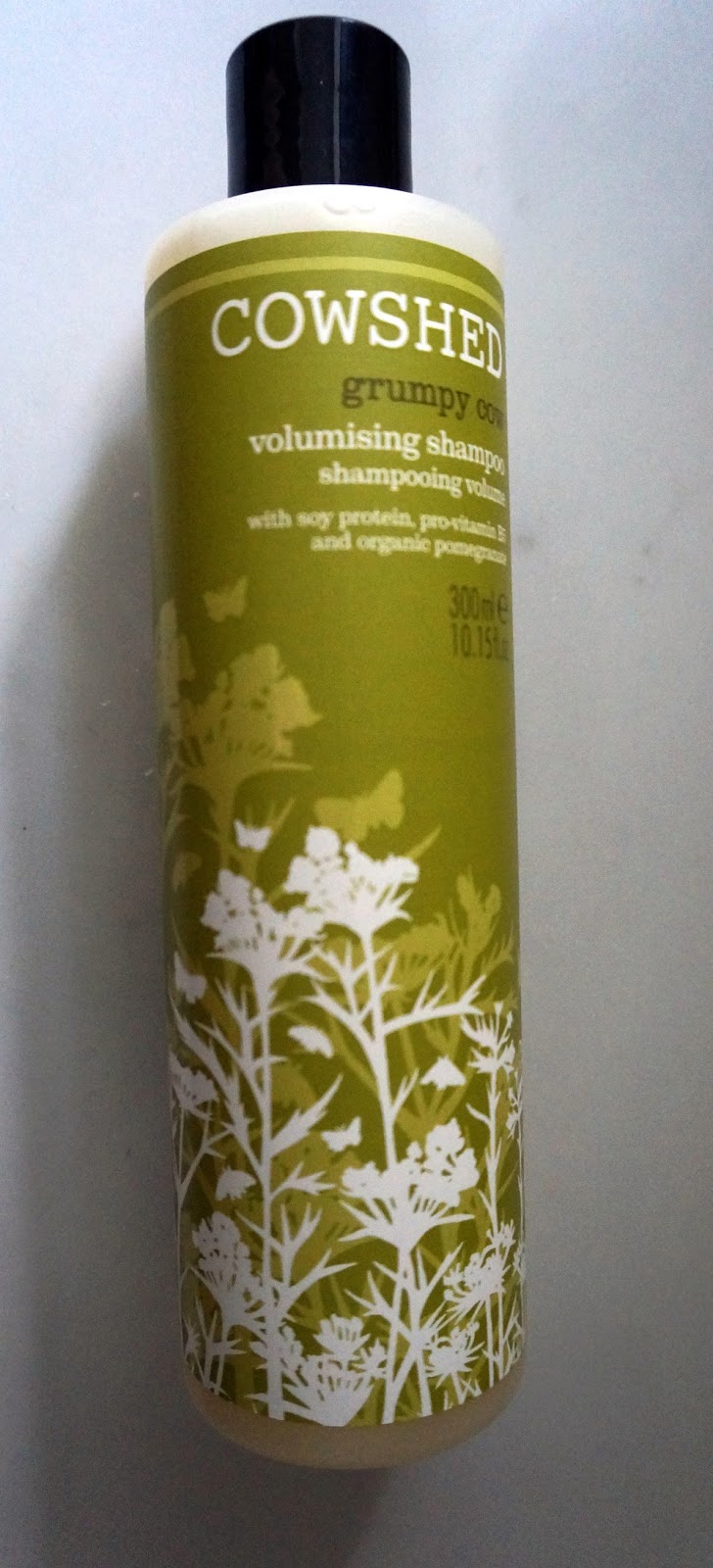 Cowshed Grumpy Cow Shampoo and Conditioner London Makeup Blog