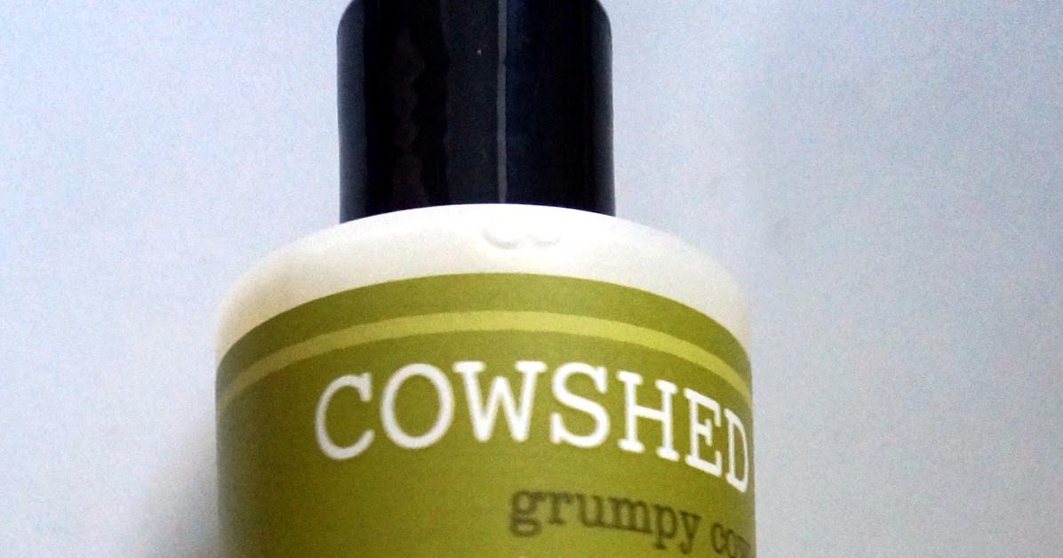 Cowshed Grumpy Cow Shampoo and Conditioner London Makeup Blog