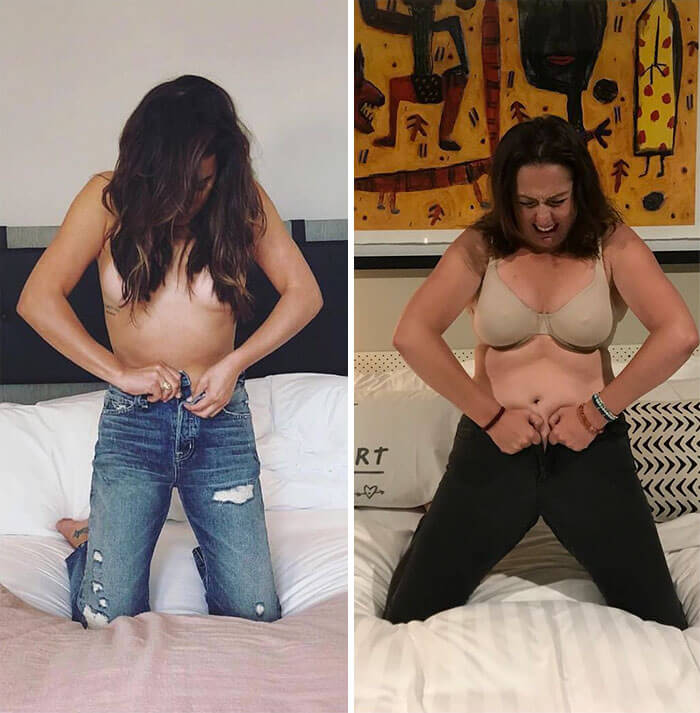 Woman Recreates Celebrity Instagram Pictures, And It's Hilarious