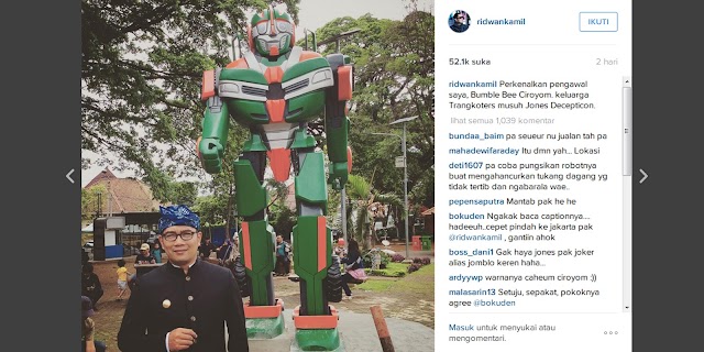 Transkotmer, Robot Transformers Versi Bandung 