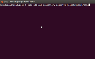 add gimp repository add gimp repository