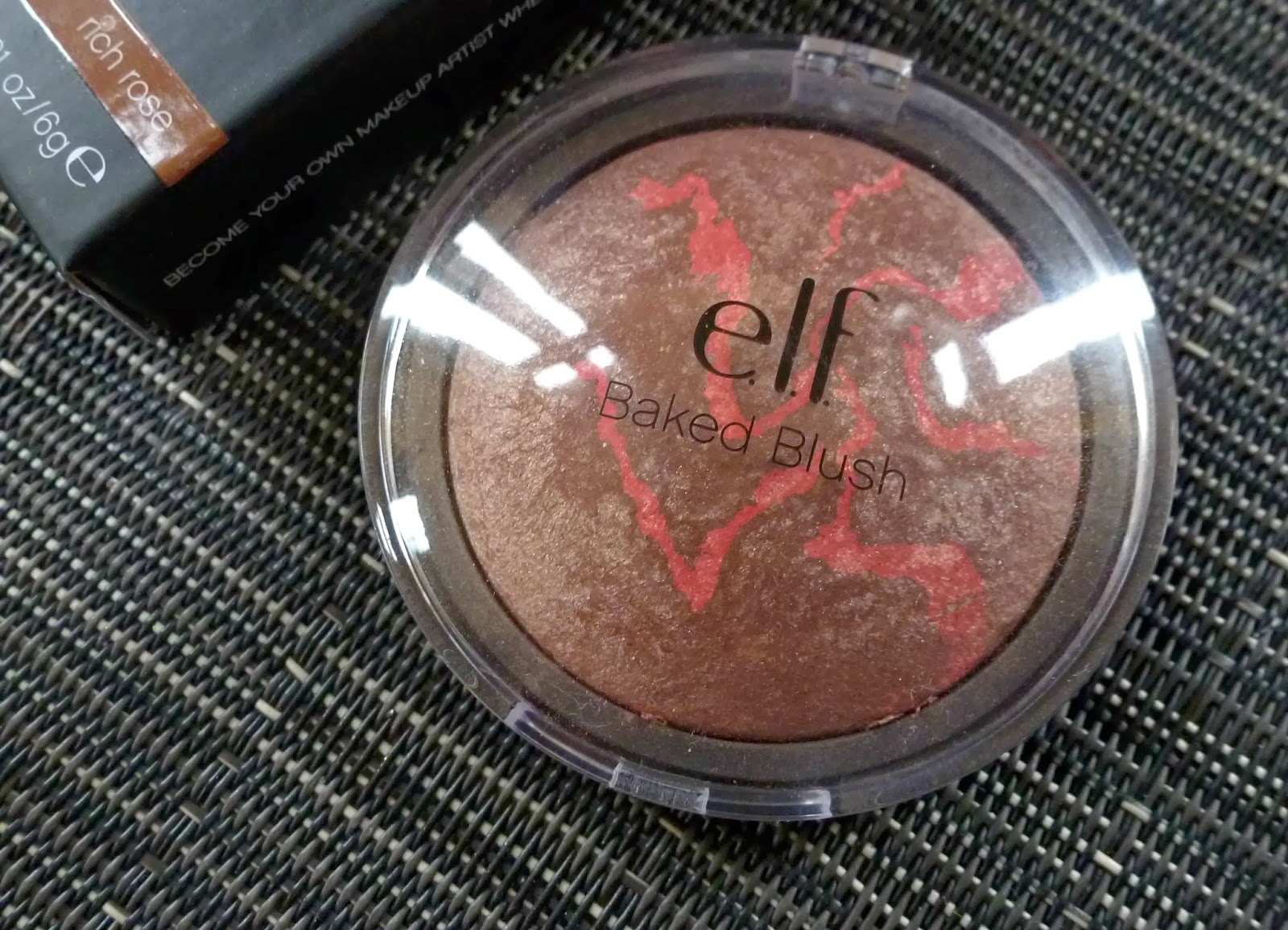 A picture of Elf Baked Blush in Rich Rose