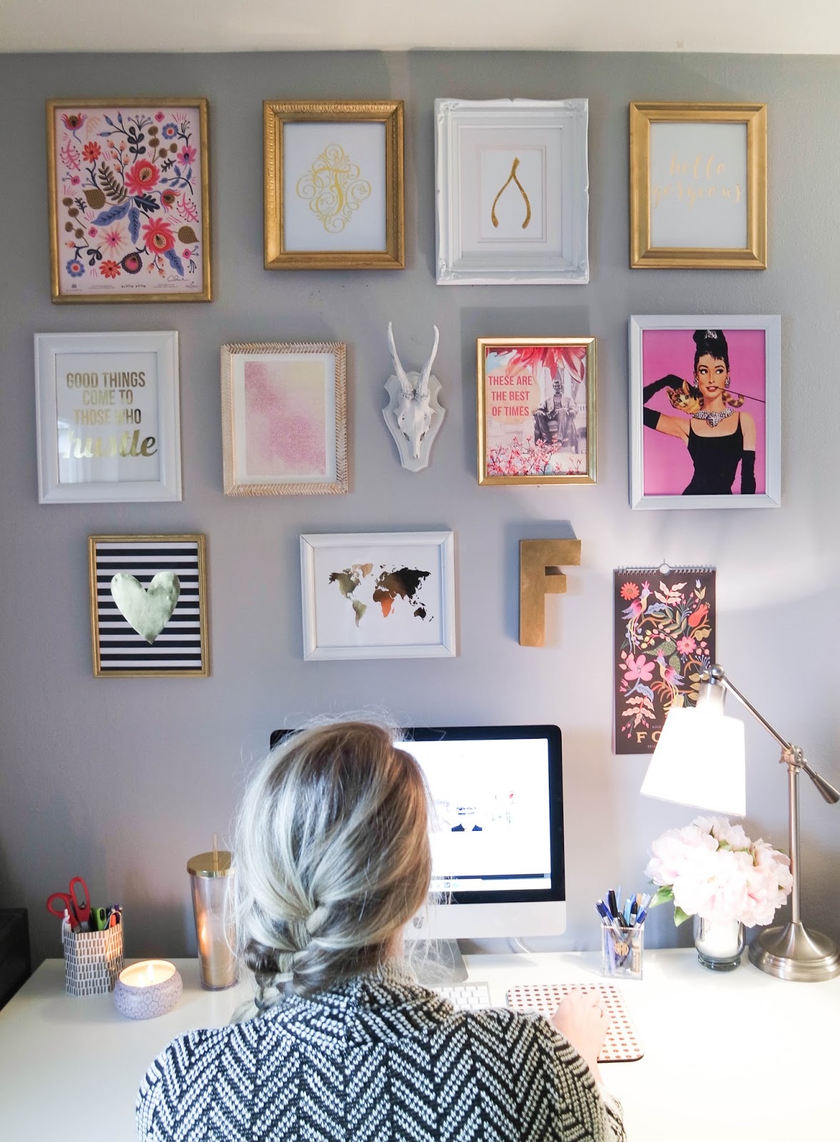 Franish Creating A Gallery Wall On A Budget