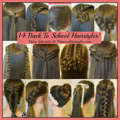 14 Easy Hairstyles For School Compilation! 2 Weeks Of Heatless Hair