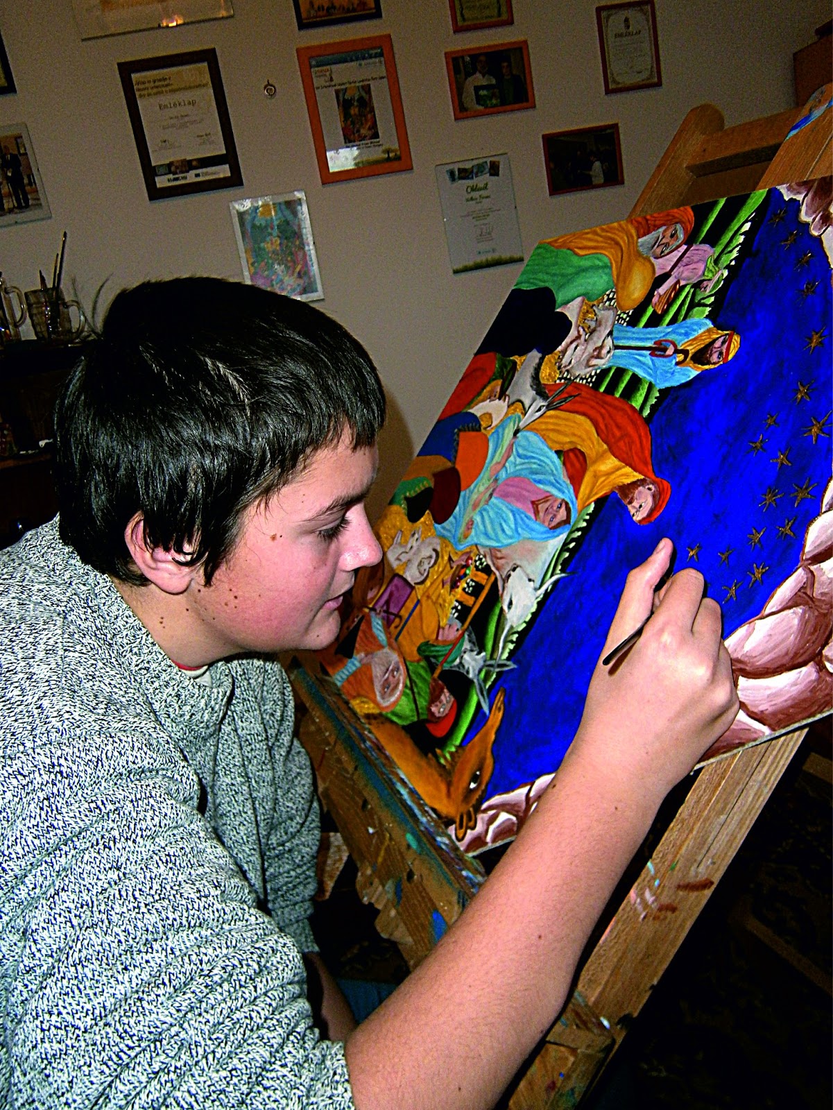 Vollein Ferenc A Triptichon 2012. szárnyas oltárom